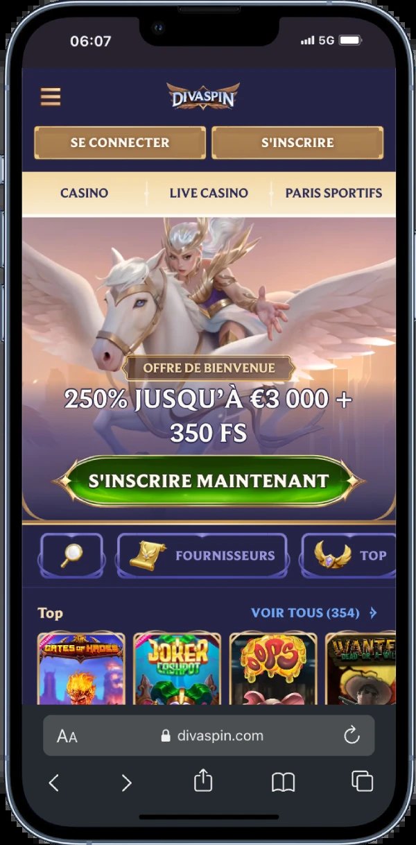 Divaspin casino à France